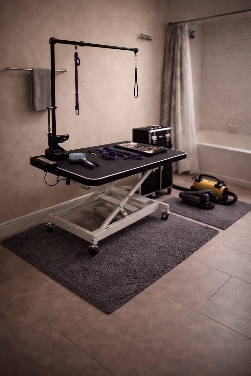 Private in-home dog grooming visit in Round Rock TX