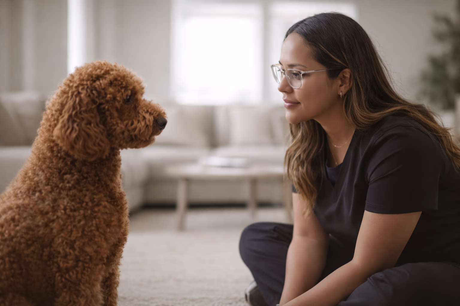 In-home dog grooming in Round Rock – Arrival